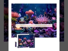 Kemasan Kotak Warna untuk Puzzle 50*70 cm Dimensi