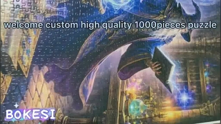teka-teki 1000 buah kustom berkualitas tinggi