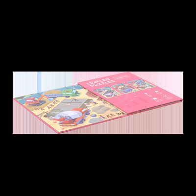 Harga yang bagus Puzzle yang Menghibur Bermain Kartu dengan Desain Puzzle Belakang Berwarna-warni on line