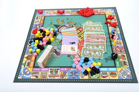 Monopoli Klasik Permainan Papan Pendidikan untuk Anak 3+