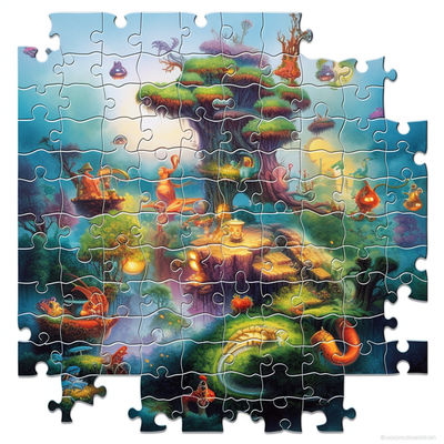 Harga yang bagus Puzzle Kardus yang kokoh untuk kegiatan keluarga di dalam ruangan on line