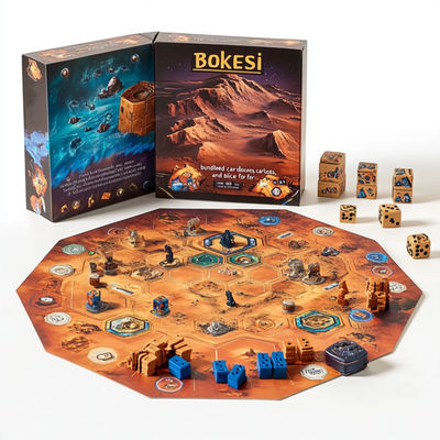 Harga yang bagus Manufaktur Custom Full Color Printing Anak-anak Pendidikan Pengalaman yang terbaik dari permainan papan dengan mainan ramah lingkungan kami on line