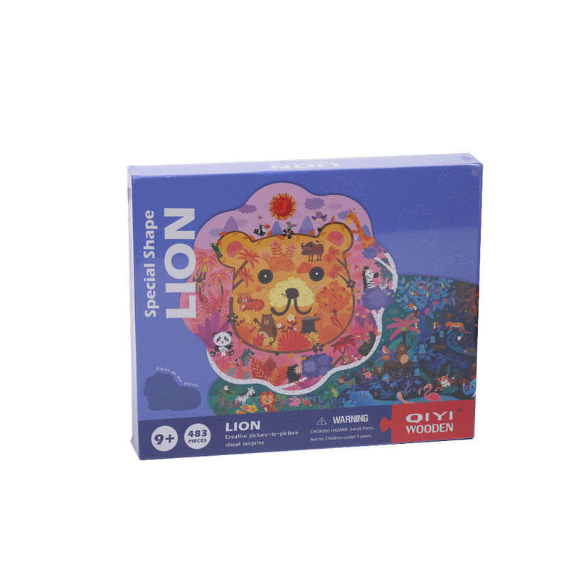 Puzzle Natal persegi panjang yang dipersonalisasi 500 keping cetak penuh warna