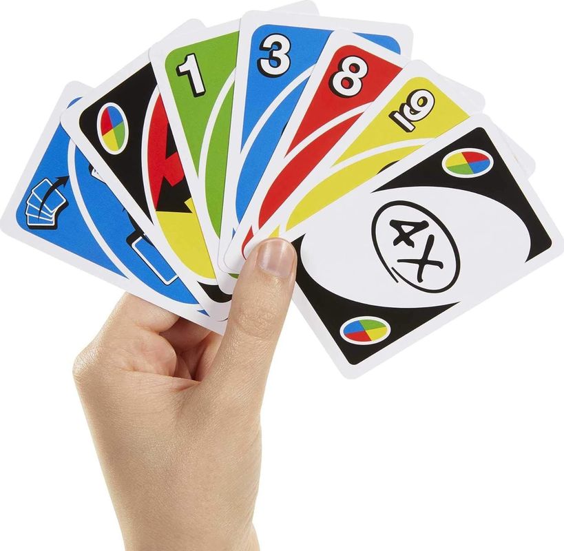 Pola Puzzle Berwarna-warni Bermain Permainan Kartu Lempar Akhir Dek Dengan Raja Ratu Jack Kartu Wajah