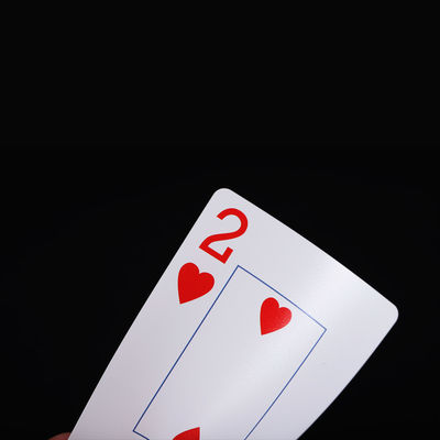 Harga yang bagus Ratu Wajah Bermain Kartu Poker Kartu Dealer Waterproof Lapisan on line