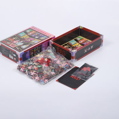 Harga yang bagus Custom Print Puzzle Tingkat Menengah Dengan Gambar Pribadi Dan Personalisasi Teks on line