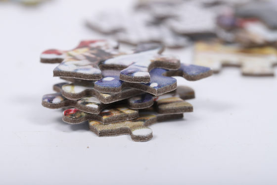 Harga yang bagus Puzzle cetak khusus yang dipersonalisasi Jigsaw Gambar Lukisan Tema on line