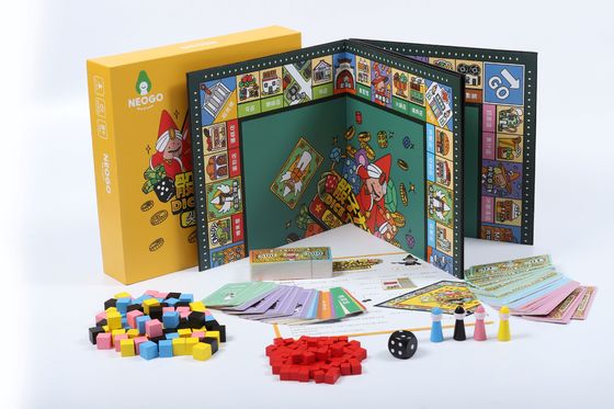 Harga yang bagus CMYK Printing Diced Marvel Monopoly Board Game Disesuaikan on line
