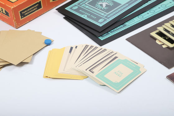 Harga yang bagus Interaktif Monopoli Jutawan Boardgame Custom 300gsm Artpaper on line