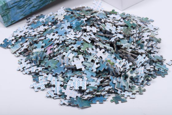 Harga yang bagus 100 pcs karya seni terkenal teka-teki Jigsaw lukisan untuk balita on line