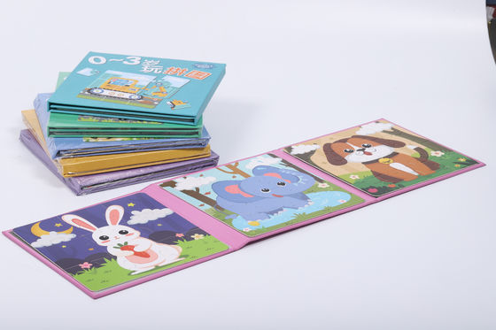 Harga yang bagus Interaktif Puzzle Pendidikan Jigsaw Untuk Kegiatan Keluarga Kardus Magnetik on line