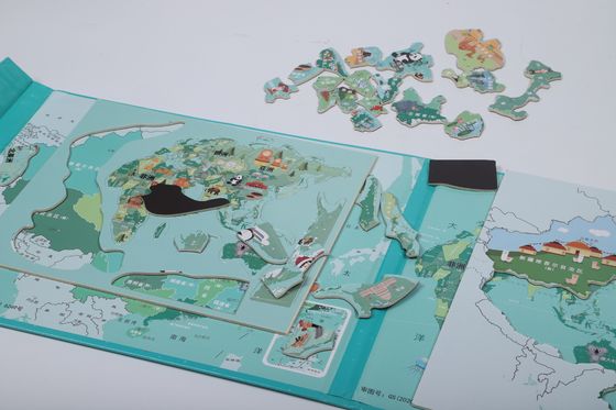 Harga yang bagus Puzzle Magnetik Pendidikan yang Disesuaikan Peta Cina Tidak beracun on line