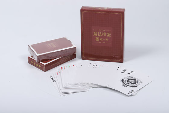 Harga yang bagus Kartu bermain poker khusus 52 keping Jack Ratu Raja on line