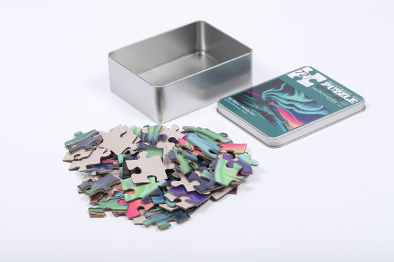 Harga yang bagus Karton Pendidikan 100 Piece Jigsaw Puzzle Custom on line