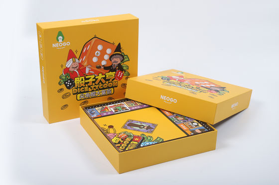 Harga yang bagus Paper Plastic Educational Board Games Tabletop Tycoon Dice on line