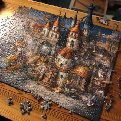 Harga yang bagus Puzzle Jigsaw Pendidikan yang Cerah untuk Kegiatan Pembelajaran Indoor on line
